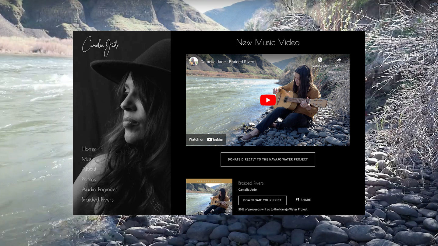 5 best website templates for singer-songwriters